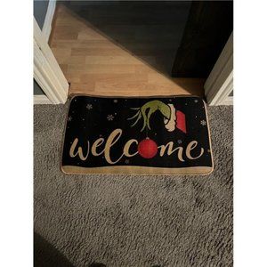 Christmas Door Mat Xmas Welcome Merry Christmas Mat Non-Slip and Washable